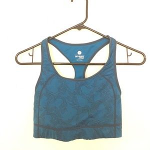 Blue Old Navy Sports Bra