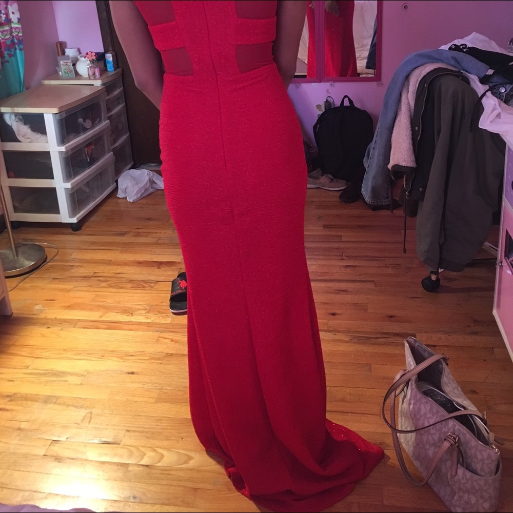 Red Prom Dress - Picture 4 of 4