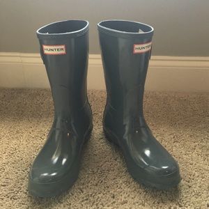 Short Hunter Gloss Rainboots