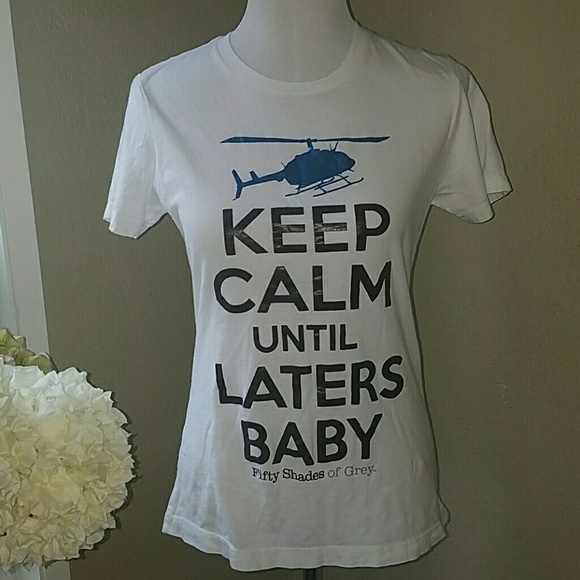 50 shades of gray  Tops - 50 shades t-shirt