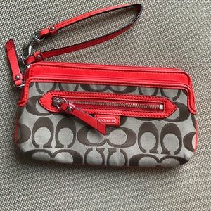 Coach wristlet
