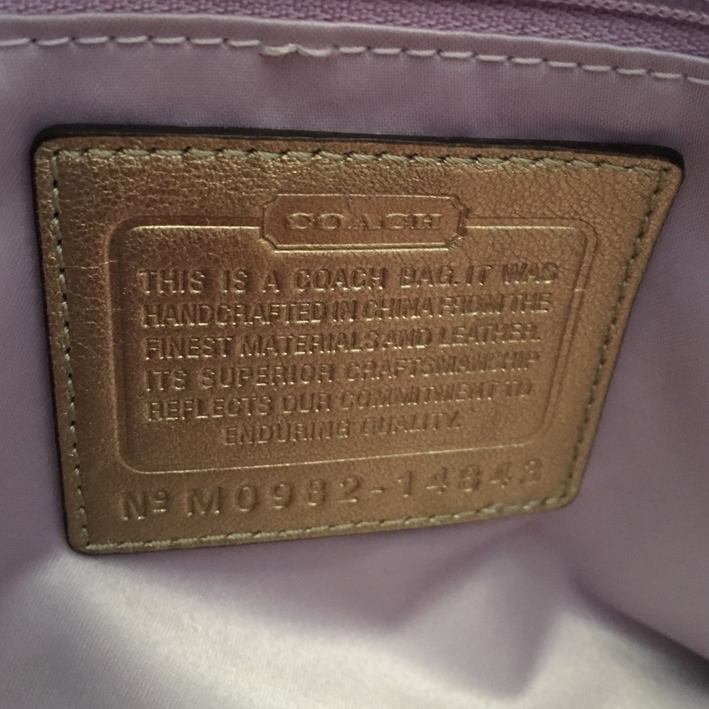 Coach Extremely Rare Zebra Python Straw Charm Tote - image 3