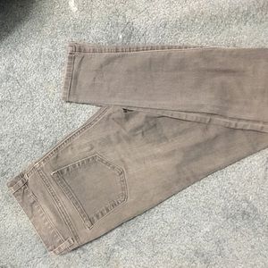 Size 0 Charlotte Russe gray skinny jeans