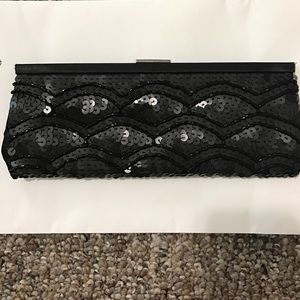 Banana republic sequined clutch