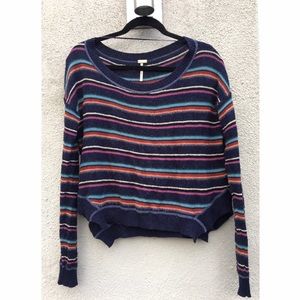 Free People Beach Crop Sweater