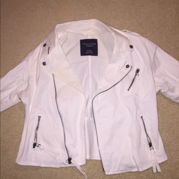 American Eagle white jacket - Picture 1 of 3