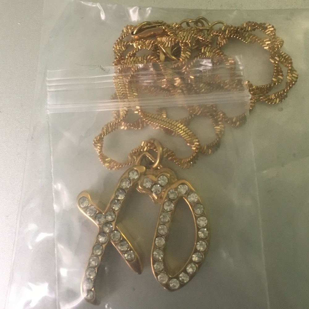 XO Weeknd Gold Necklace