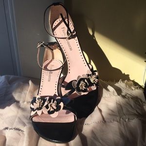 Delicate Franco Barbieri Italian Ankle Strap Heels