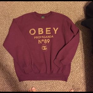 Obey crewneck sweatshirt