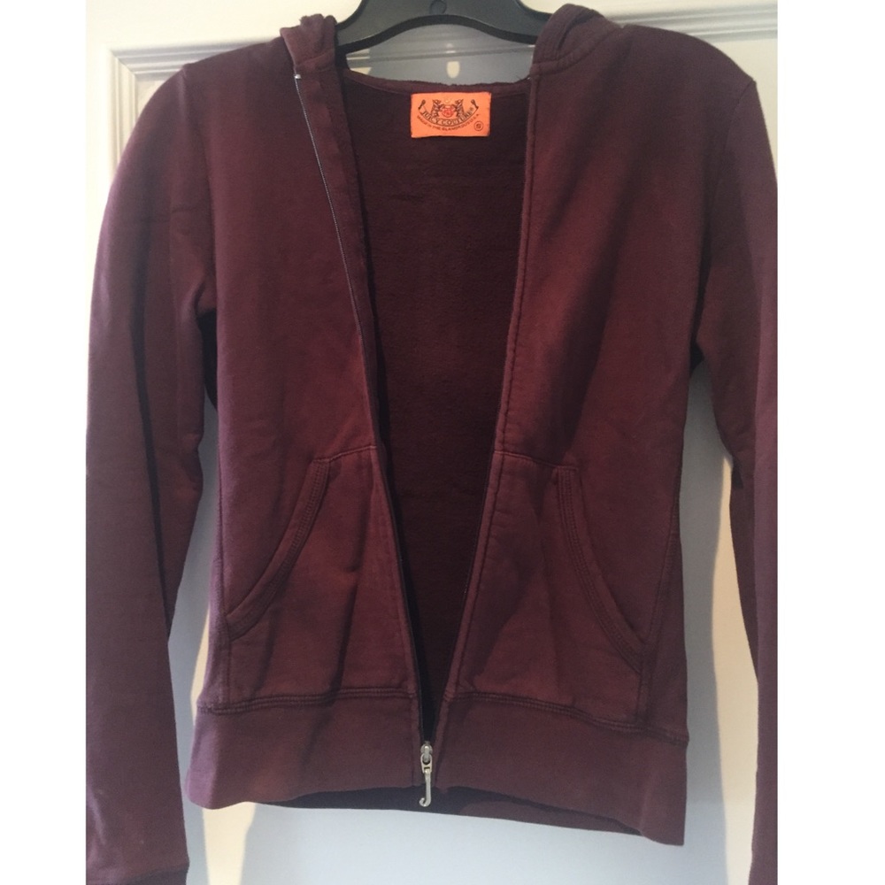 Maroon Juicy Sweatshirt