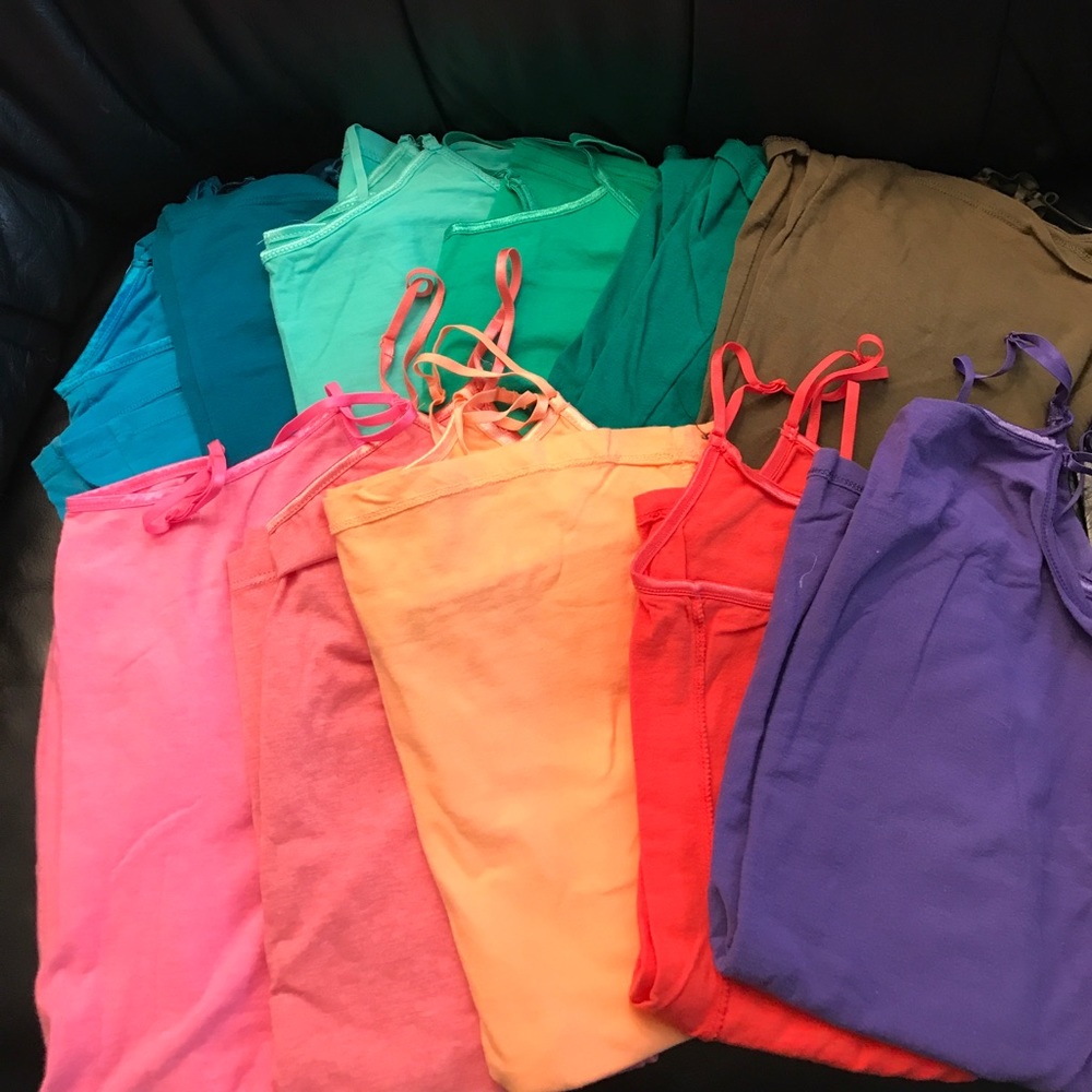 🎉bright tank tops for summer!!!