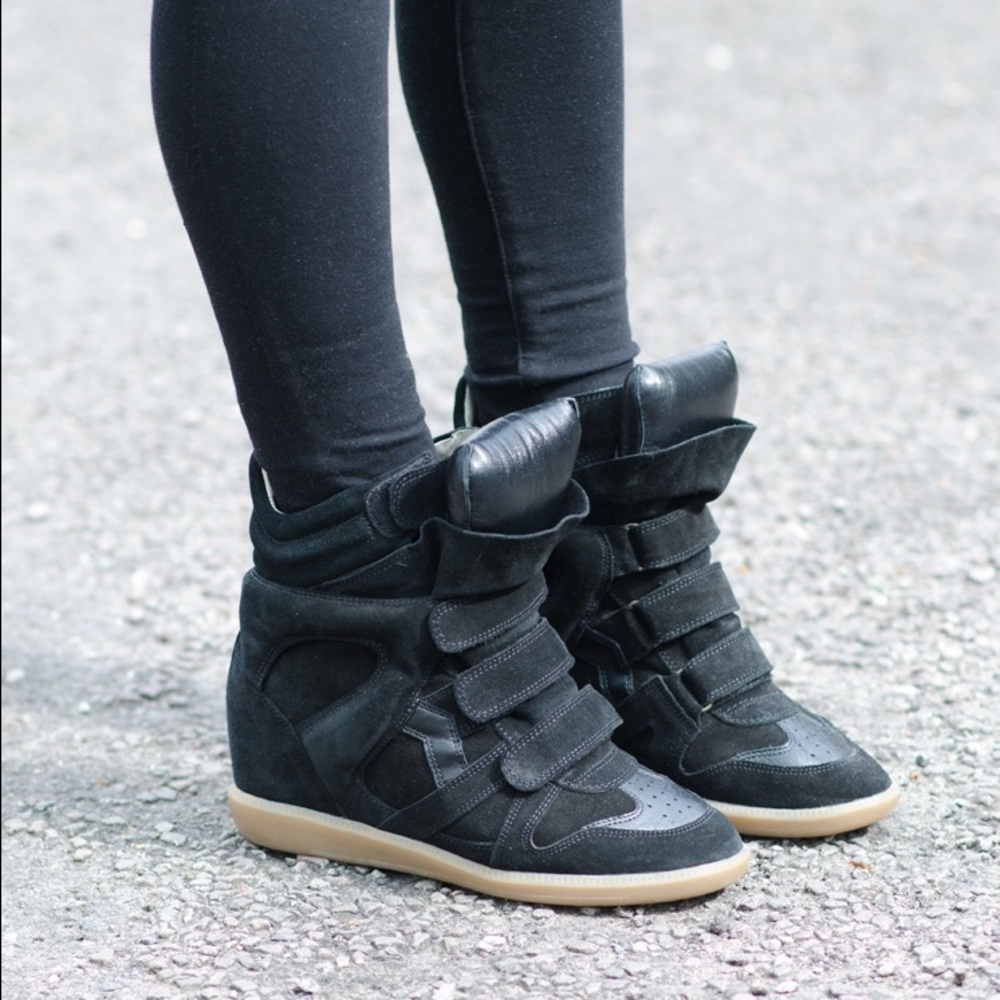 Isabel marant bekett wedge sneakers