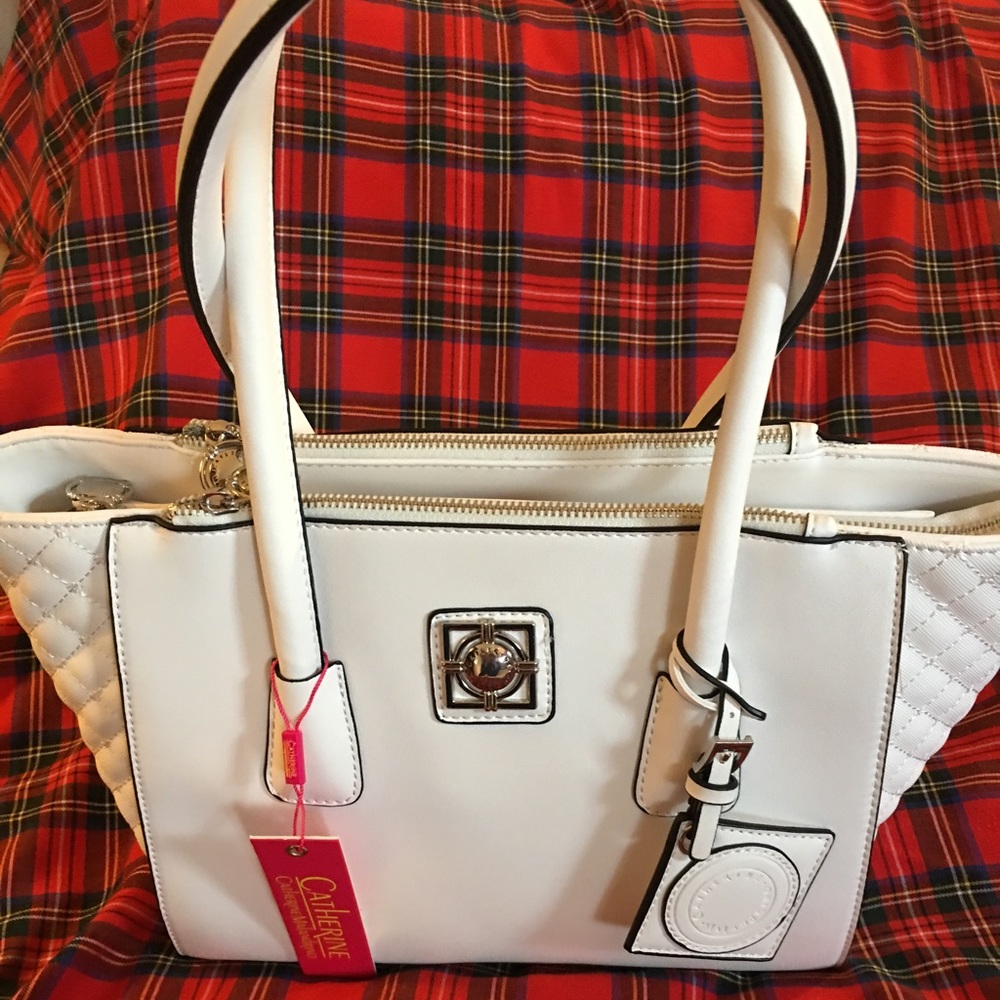 Catherine Malandrino Meredith Quilted Satchel - Picture 1 of 3