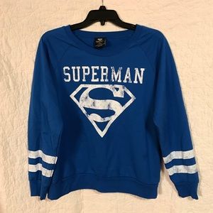 Blue Superman sweatshirt