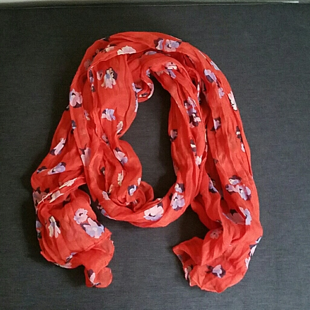 Orange scarf