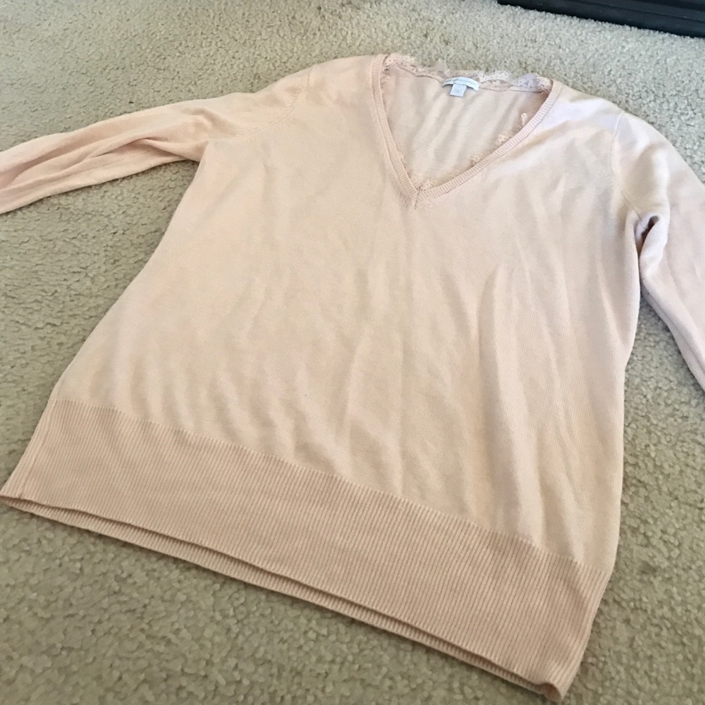 V neck sweater
