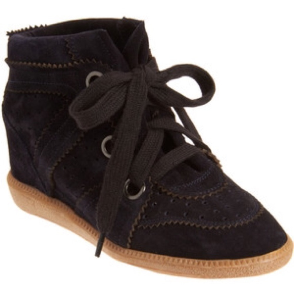 Isabel marant dark brown bobby sneakers