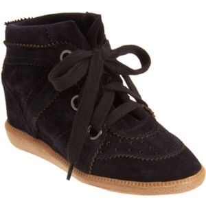 Isabel marant dark brown bobby sneakers