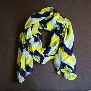 Chevron Print Scarf