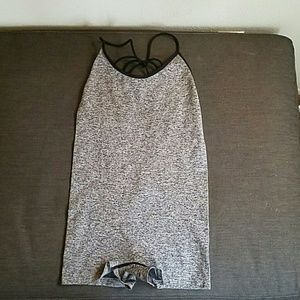 Grey Romper Bodysuit