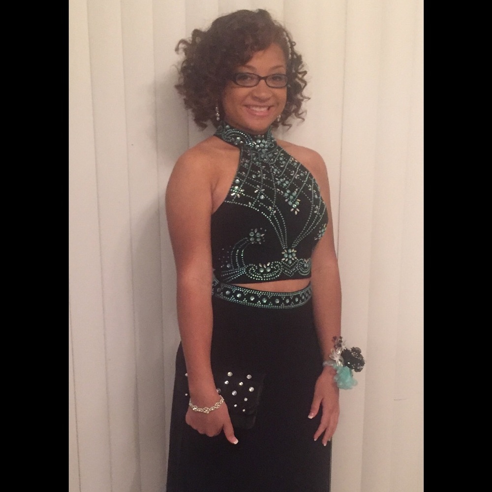 Jovani 2-Piece Jeweled Prom/Homecoming Dress