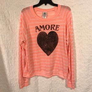 Pink Amore sweater