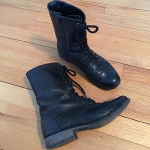 Black Combat Boots