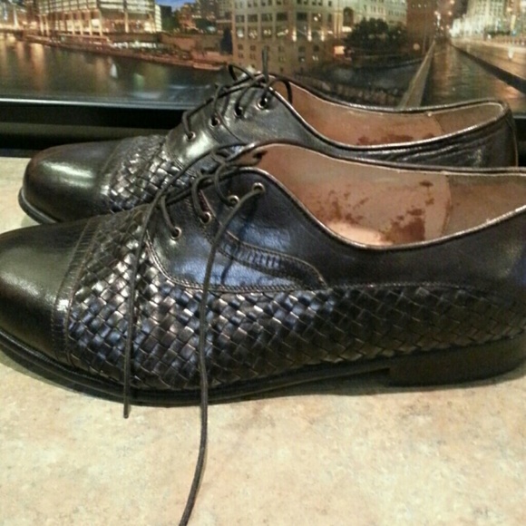 MEN DRESS SHOES.                      BASKETWEAVE - Picture 3 of 8