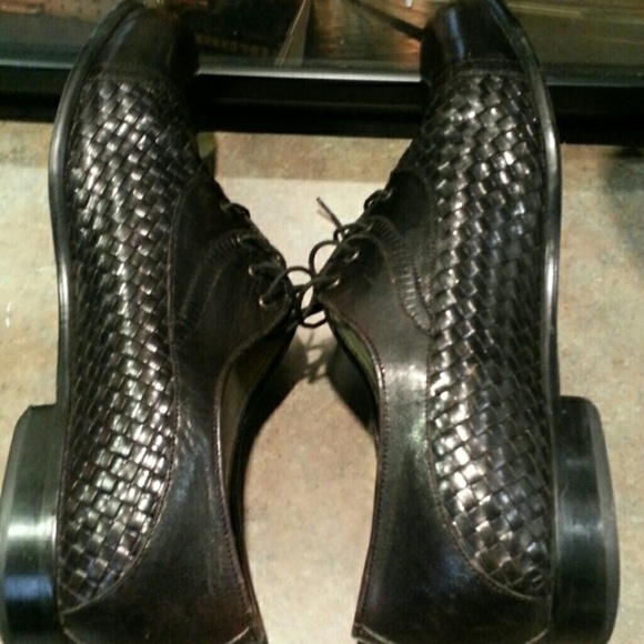 MEN DRESS SHOES.                      BASKETWEAVE - Picture 4 of 8