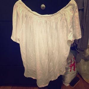 Off the shoulder top