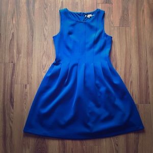 Calvin Klein Royal Blue Sleeveless A-Line Dress