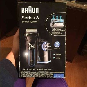 NWT BRAUN Series 3 Shaver System
