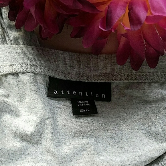 Ruched Grey Dress - Picture 3 of 3