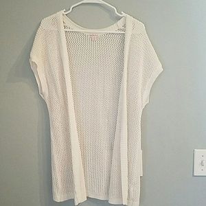 Cotton lacey cover up