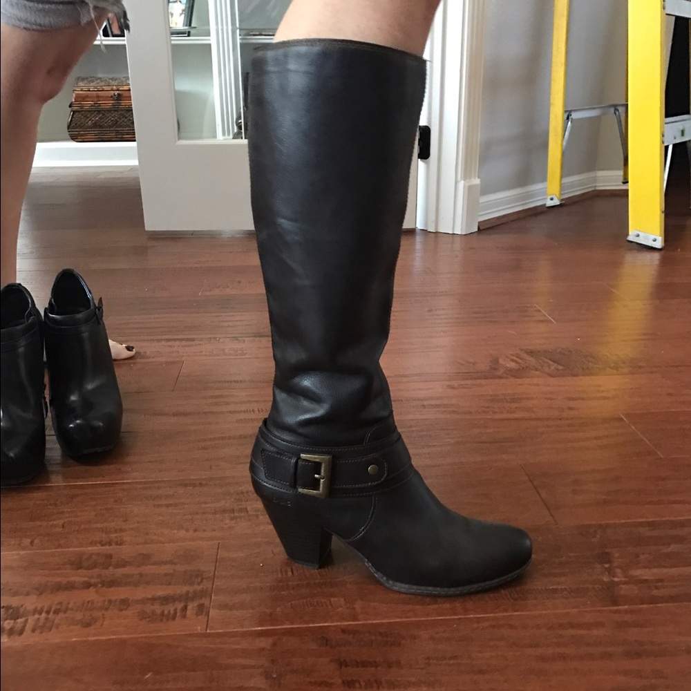 Black BOC Heeled boots