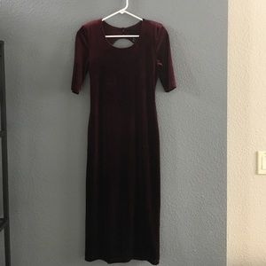 H&M velvet dress