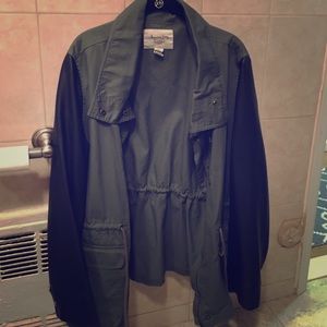 Army green jacket