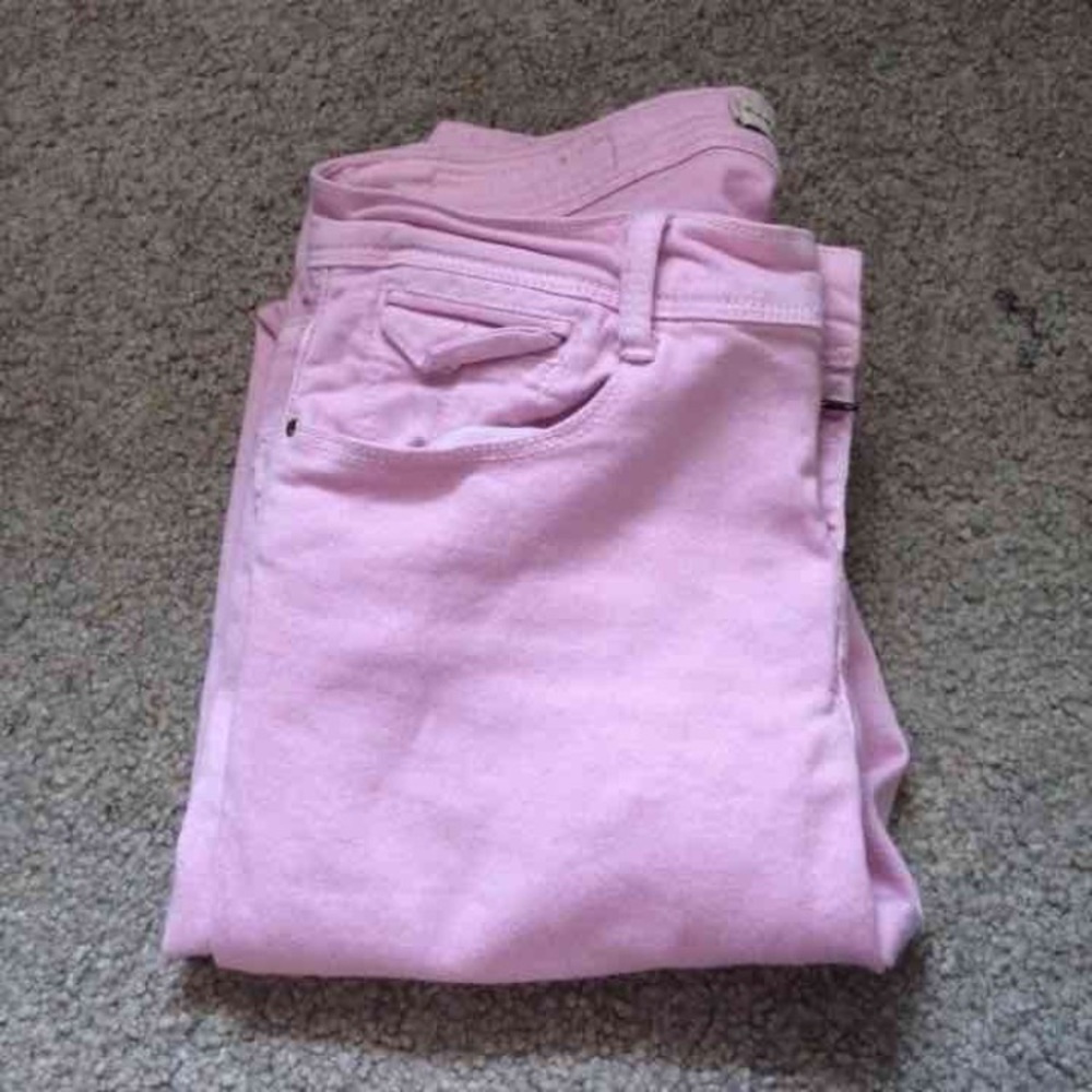 Light pink jeans