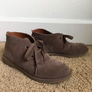 Lucky Brand Suede Desert Boots Sz 8
