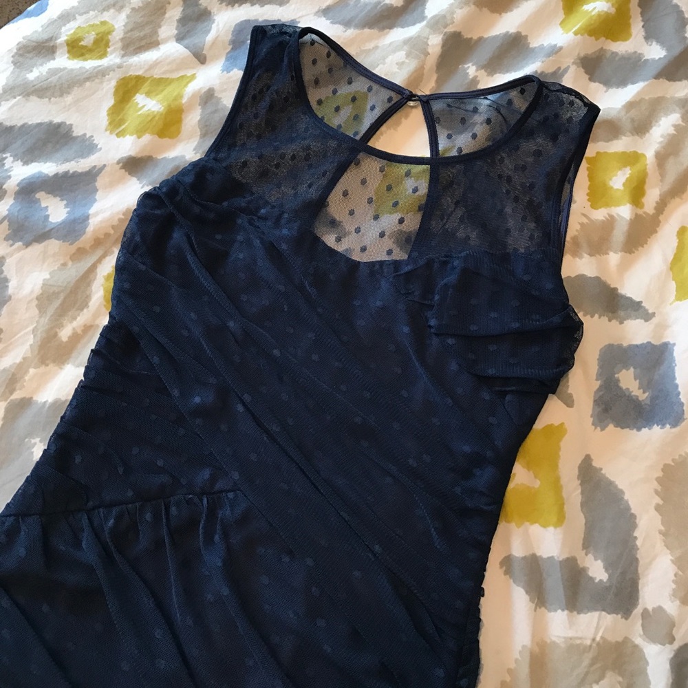 Sheath dress with rouching