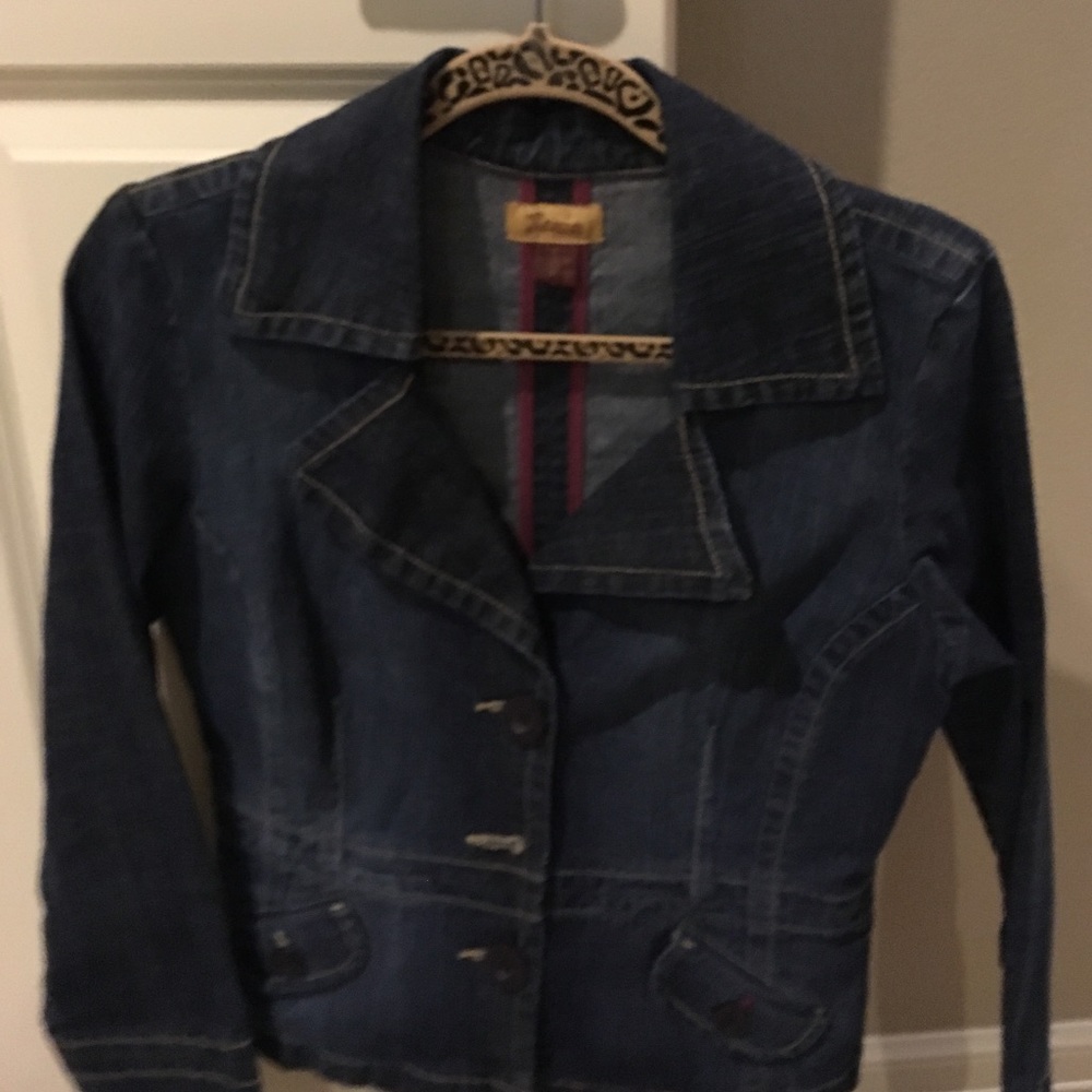 Jean blazer