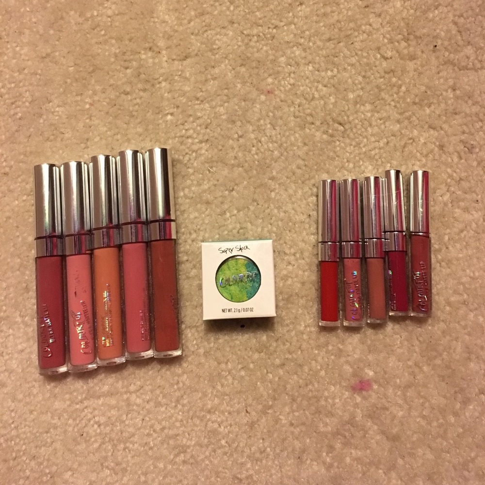 Colourpop lot! Ultra matte tie dye mermaid kiss