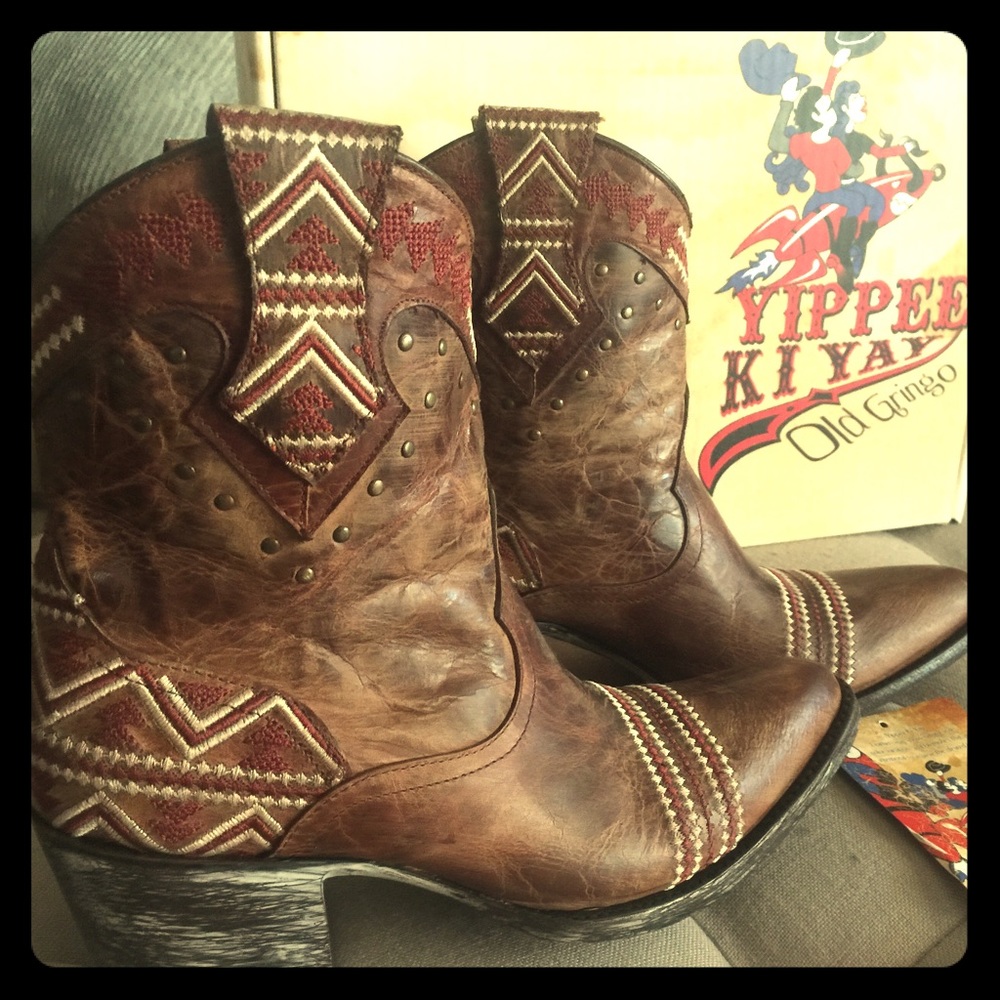 Old Gringo Yippee Ki Yay Boots. Cowgirl Boots