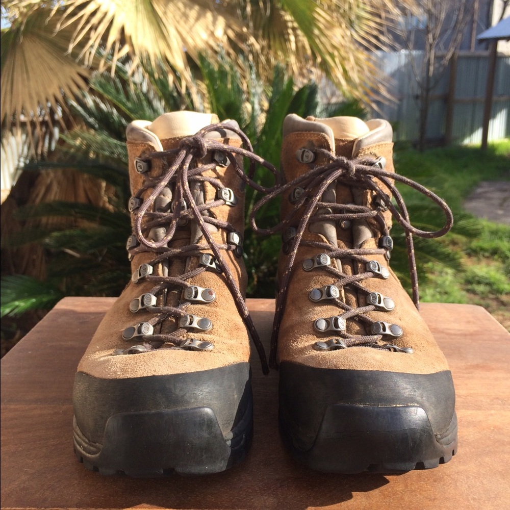 Vintage hiking boots