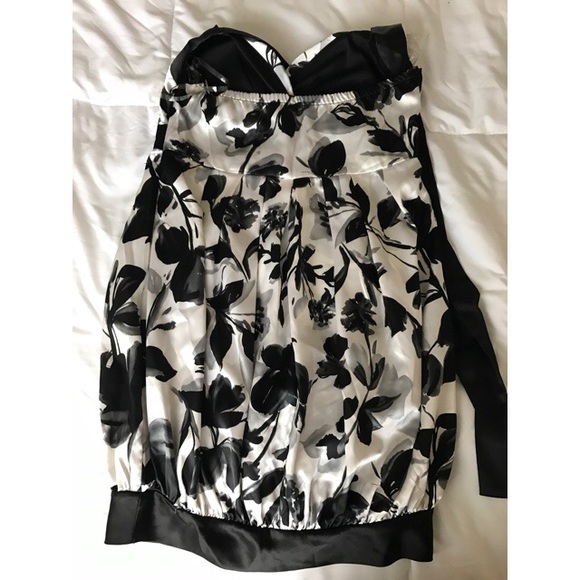 Silk patterned dress - Picture 3 of 5