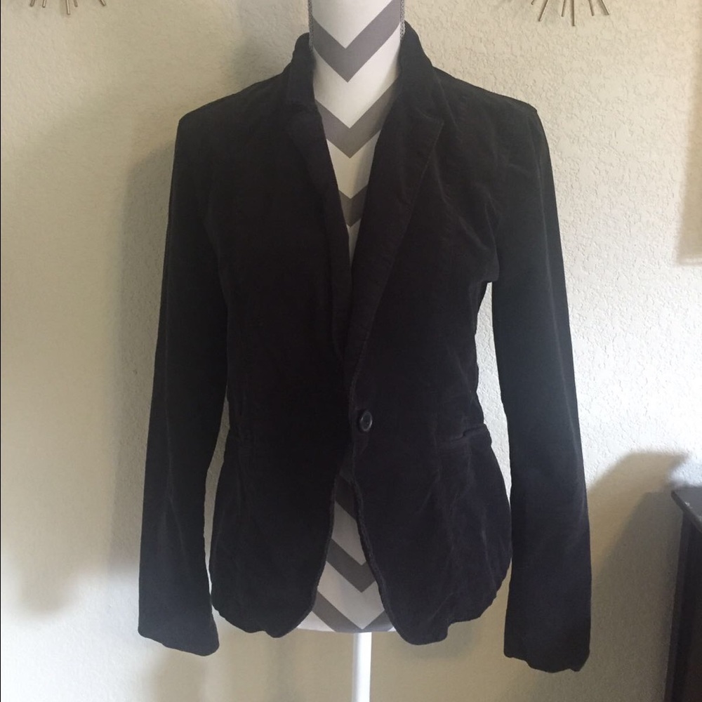 Black Velvet Calvin Klein Blazer