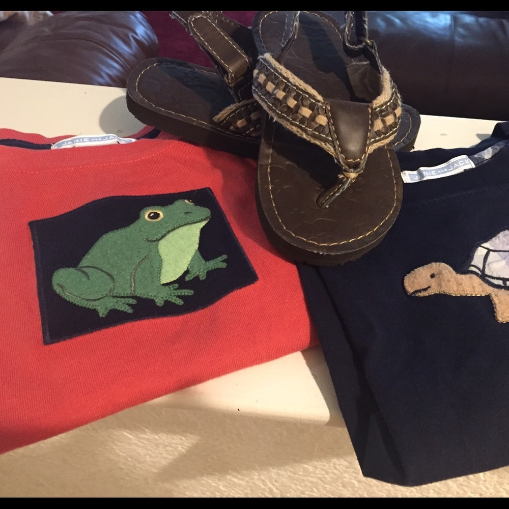 Janie and Jack short sleeve tee