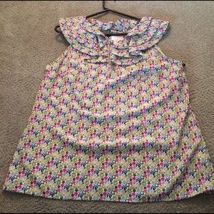 Liberty of London for Target ruffle top