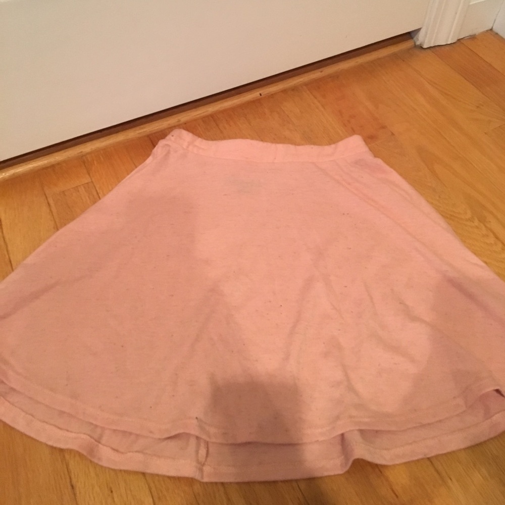Pink skater skirt