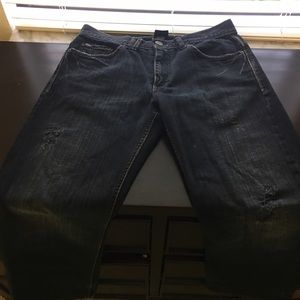 Armani Exchange Men's Black Jeans 32x30 Boot Cut